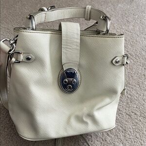 Tumi White Leather Women's Bag